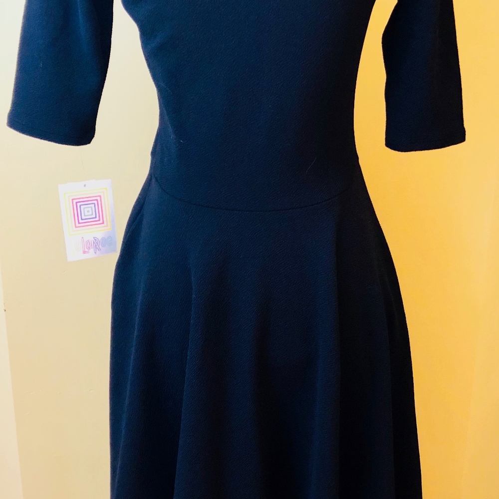 LuLaRoe NWT Nicole Solid Black